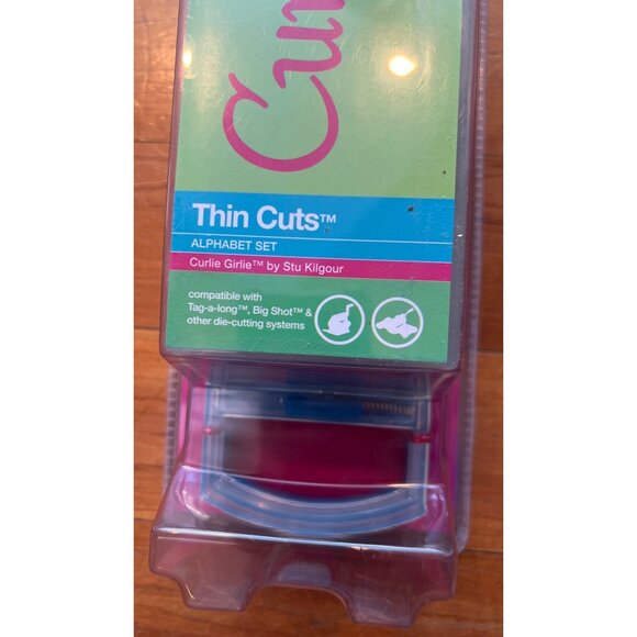 Ellison Design Thin Cuts Curile Girlie Alphabet Set By Stu Kilgour 22285 - Picture 2 of 4